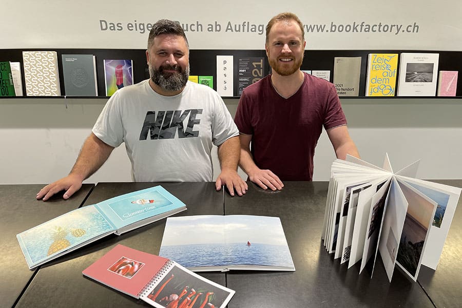 Livros fotográficos de fabrico suíço – eficientes e fiáveis, graças ao GMG ColorServer